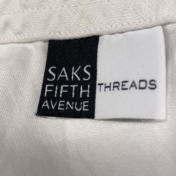 Saks Fifth Avenue | 100% Maxi Linen Skirt - Picture 2 of 8